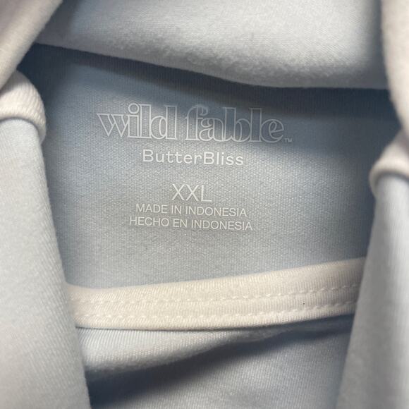 Wild Fable Women' Keyhole ButterBli Knit Mini Slip Dre Light Aqua Blue XXL - Picture 4 of 5